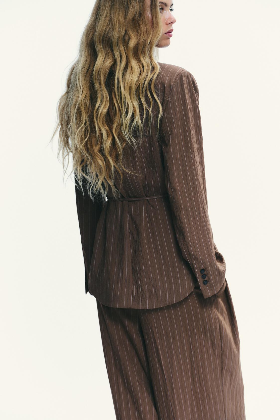 ZAYALO SUIT SET BROWN