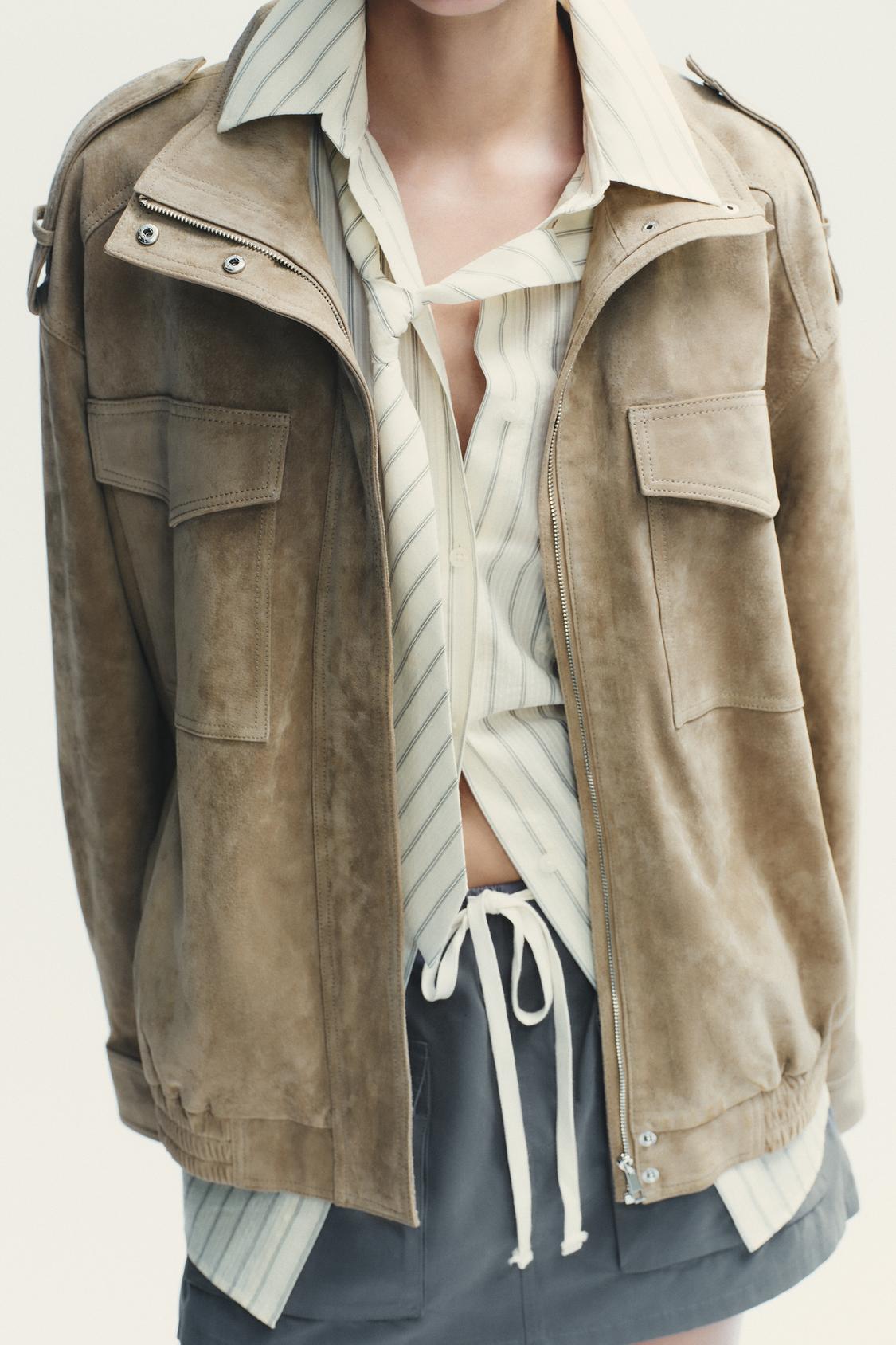 ZAYALO ⎸ Meline Suede Jacket
