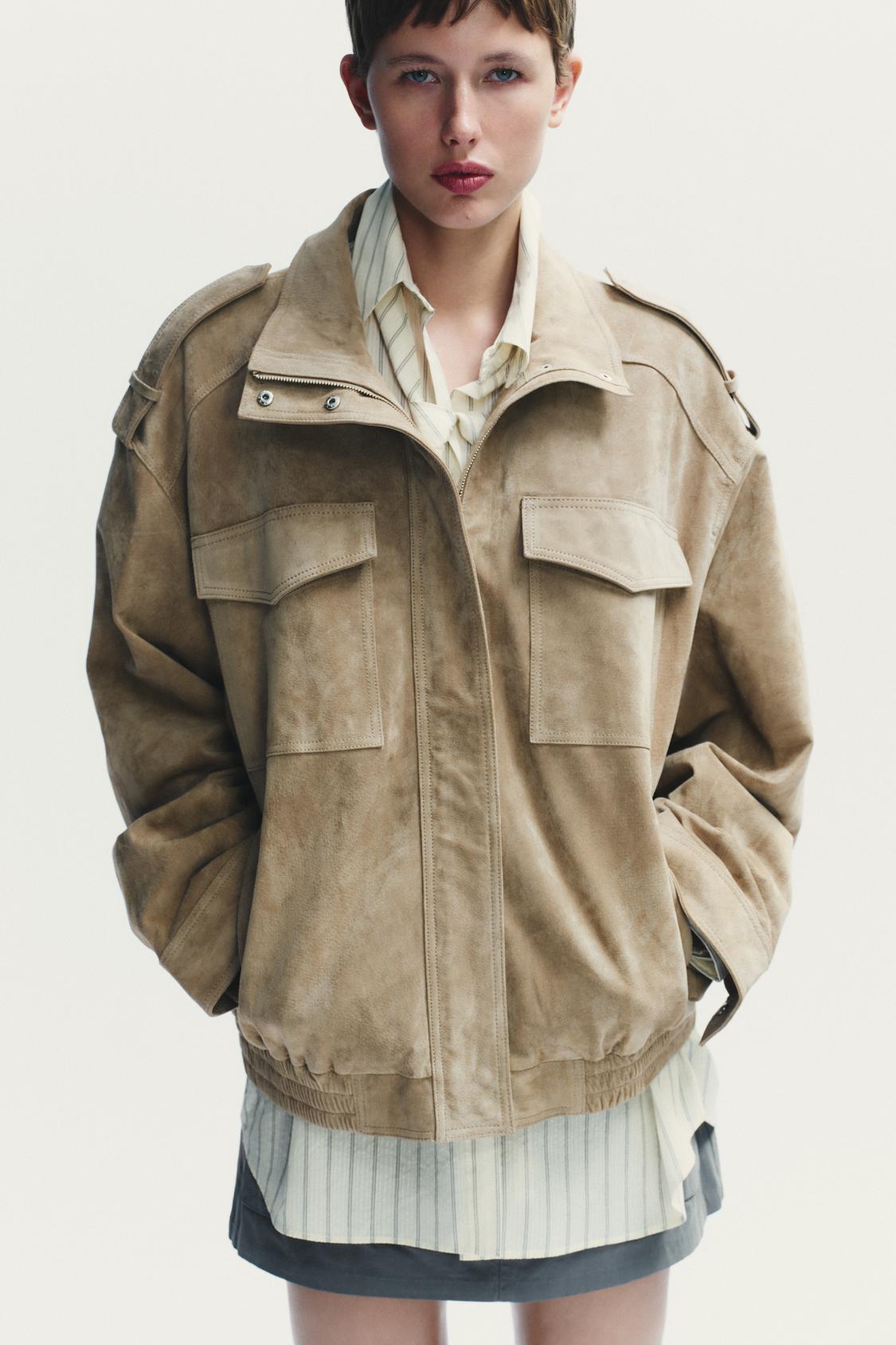 ZAYALO ⎸ Meline Suede Jacket