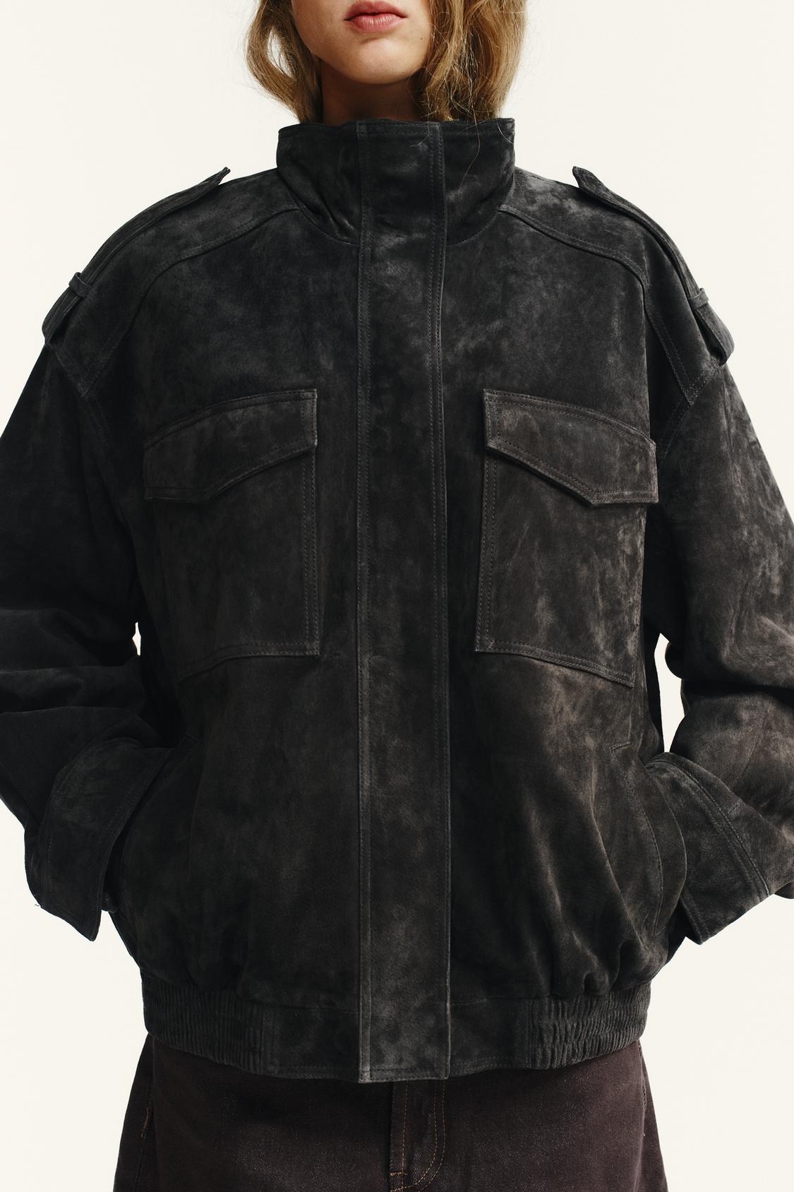 ZAYALO ⎸ Meline Suede Jacket