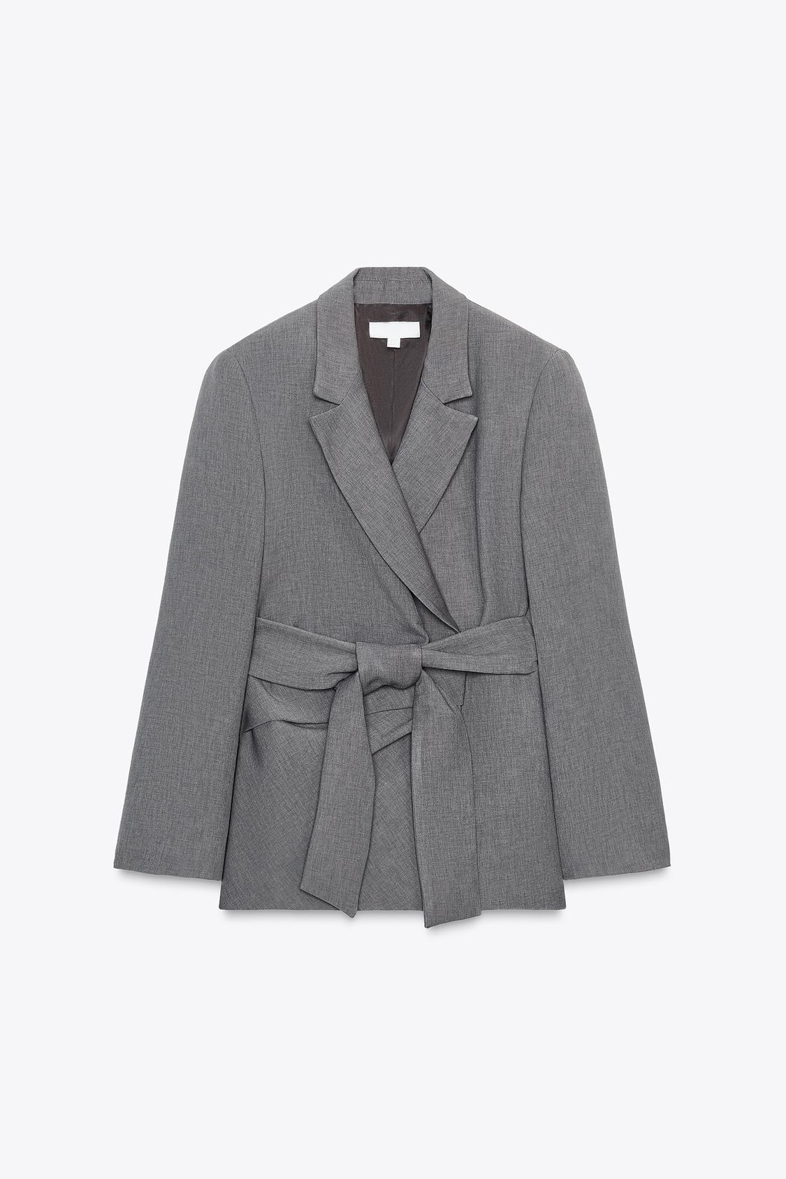 BELTED BLAZER