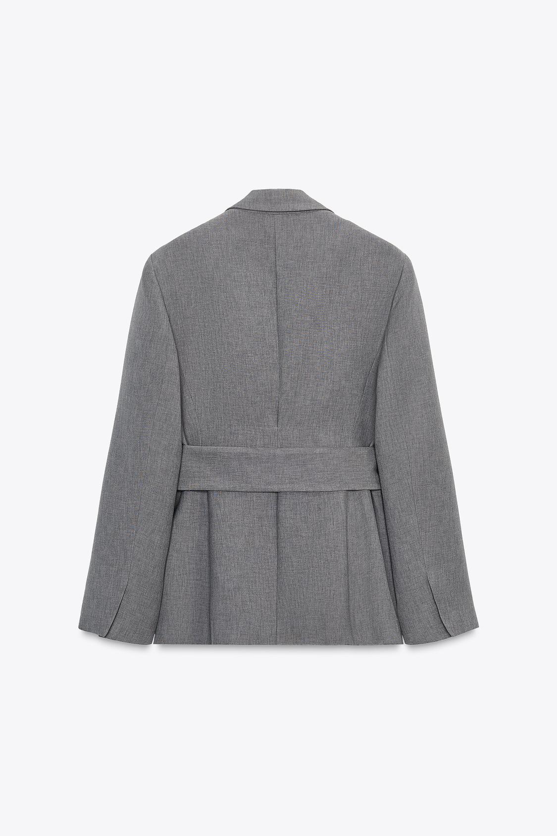 BELTED BLAZER