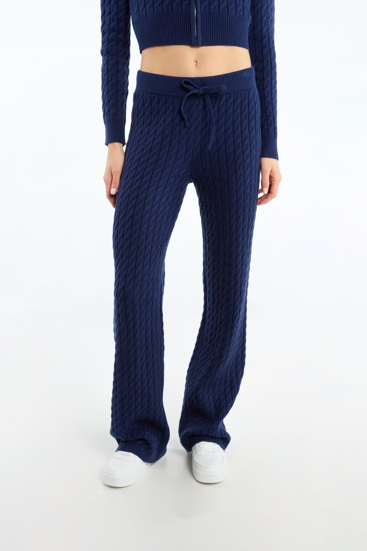 Cozy Knit Zip Set