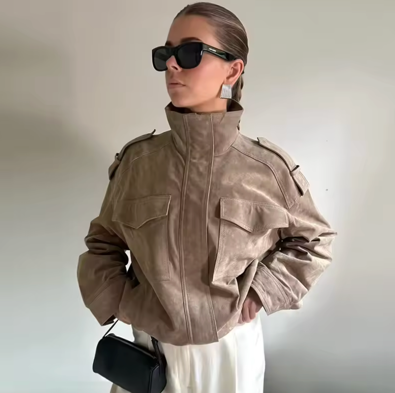 ZAYALO ⎸ Meline Suede Jacket