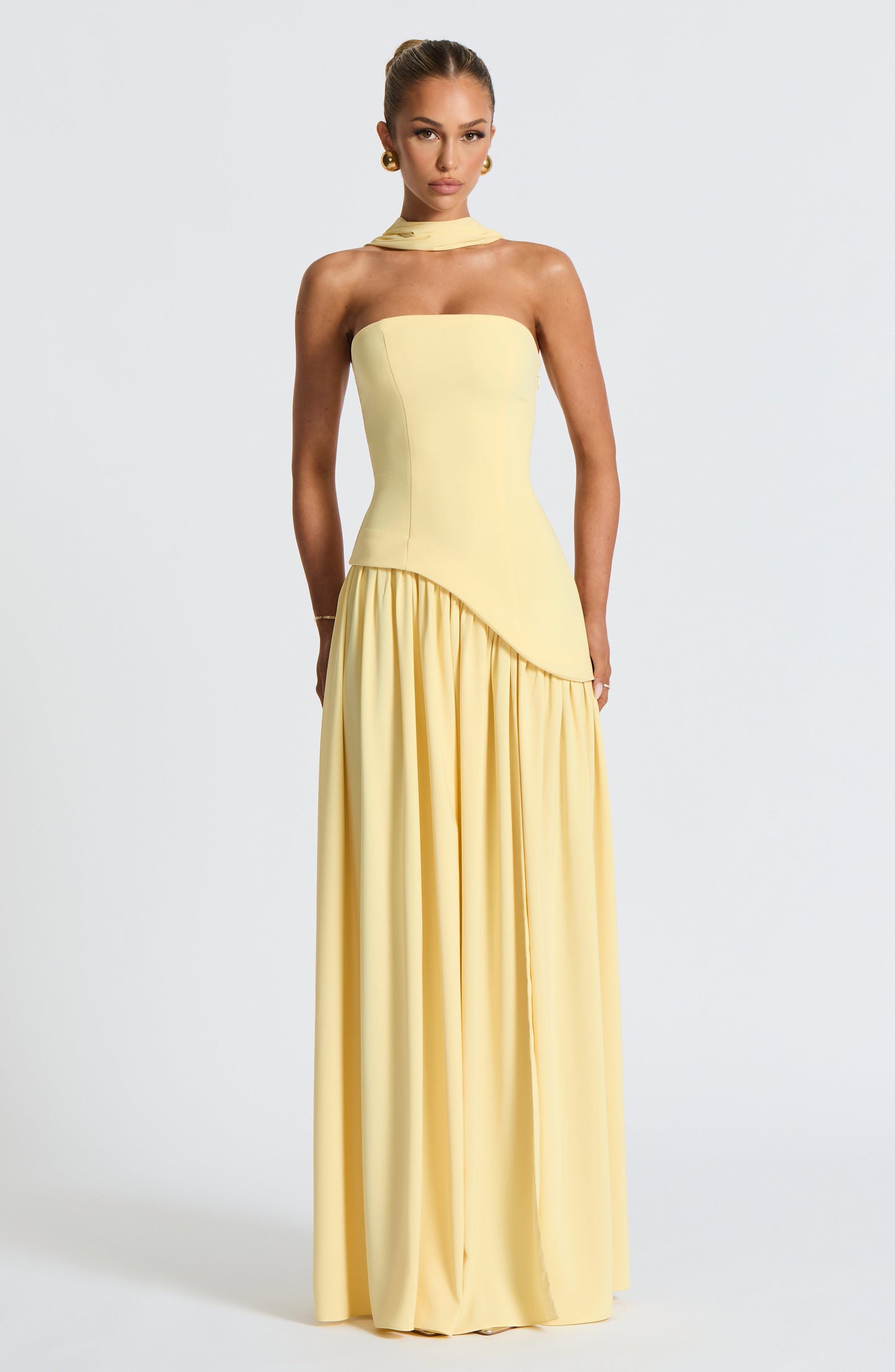 DEEP OLIVE DRESS GOWN