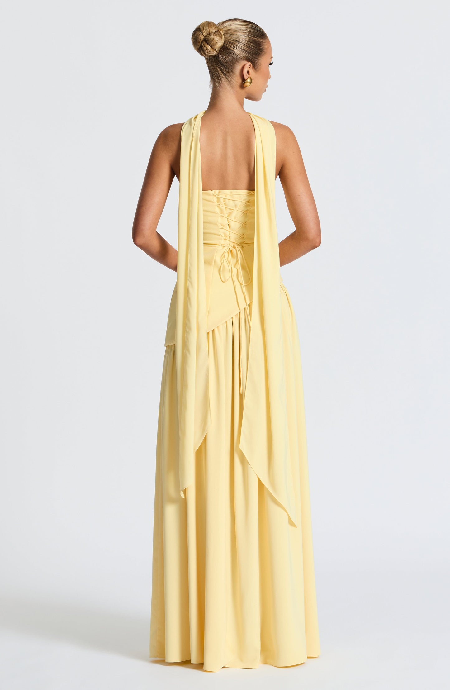 DEEP OLIVE DRESS GOWN