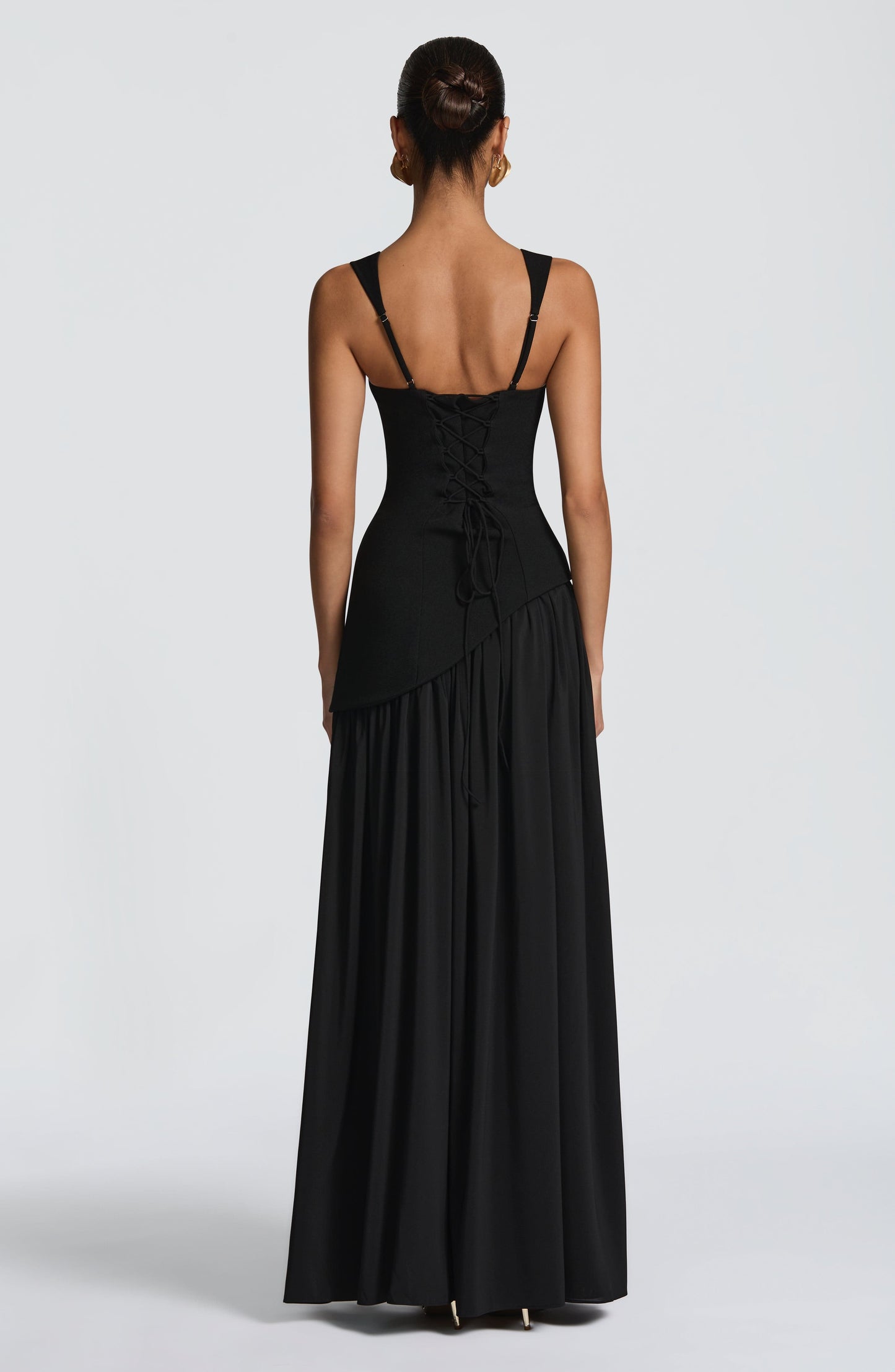 DEEP OLIVE DRESS GOWN