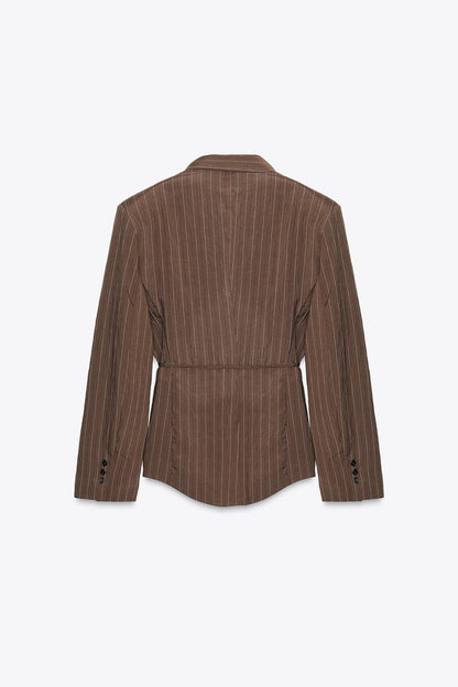ZAYALO SUIT SET BROWN