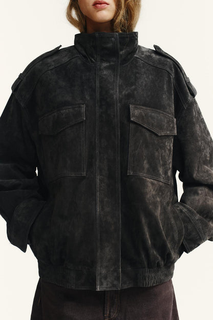 ZAYALO ⎸ Meline Suede Jacket