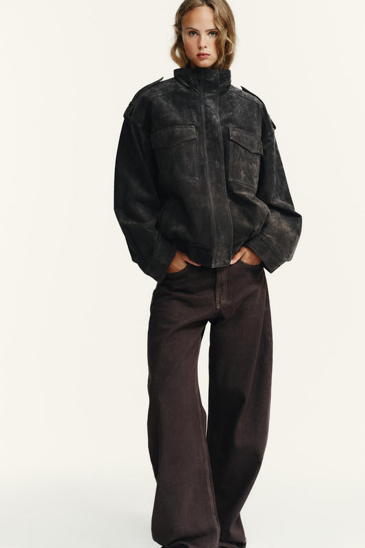 ZAYALO ⎸ Meline Suede Jacket
