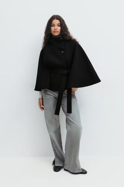 CINCH CAPE JACKET