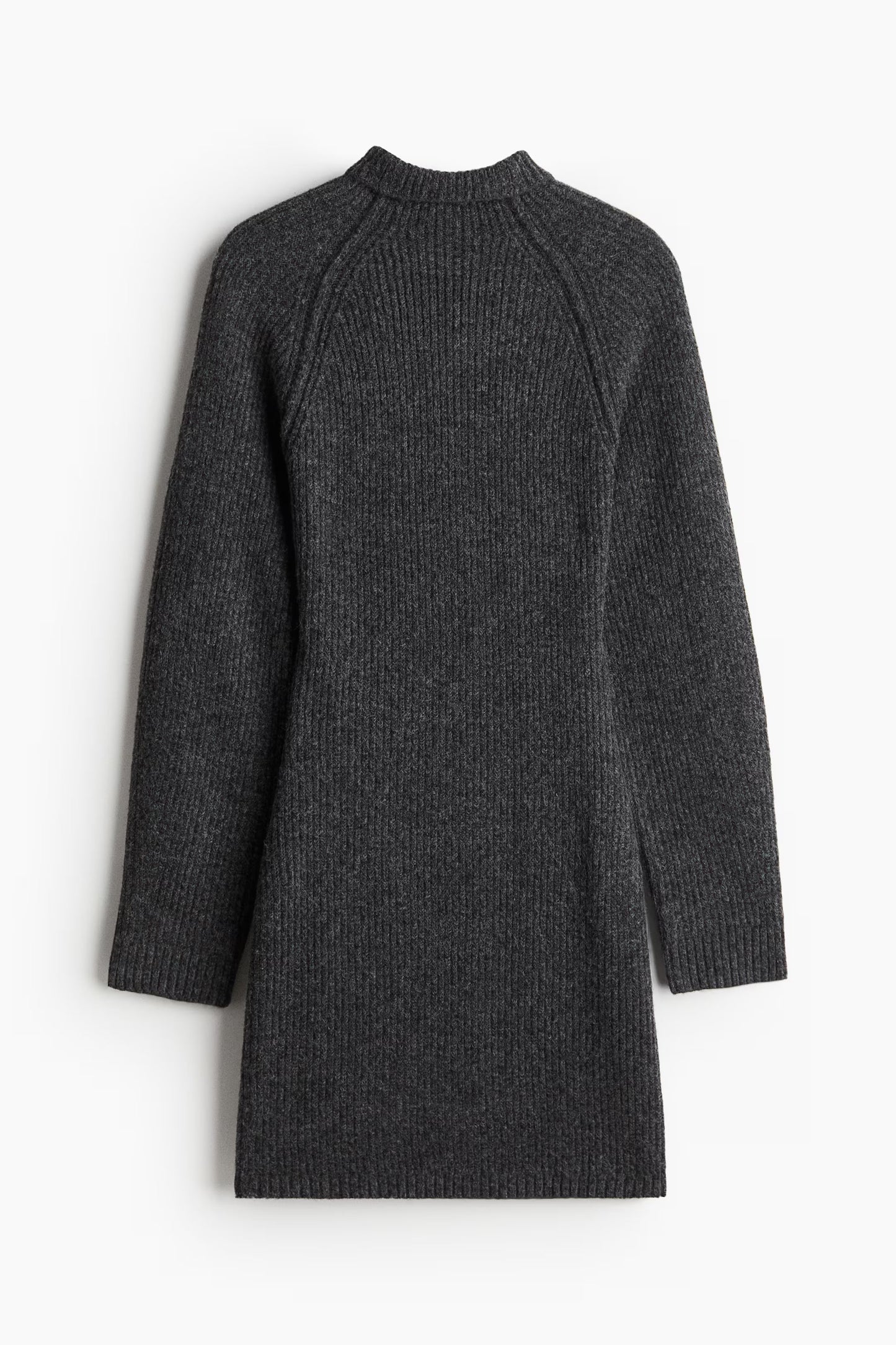 RIBBED KNIT SLIM DRESS
