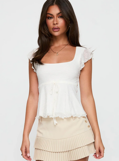 ZAYALO ⎹ Deugh Frill Top