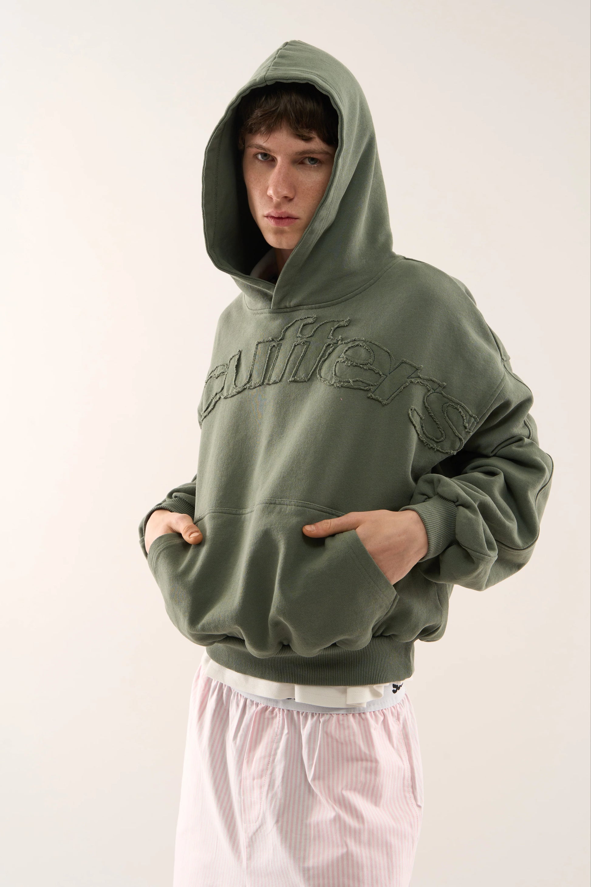 Scuffers Logo Oversized Hoodie